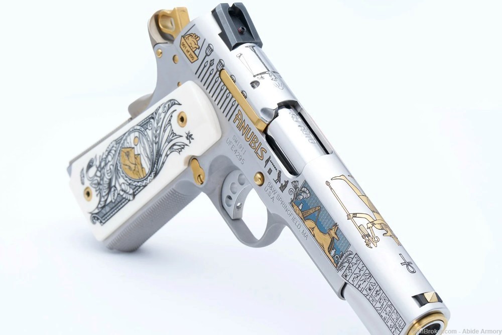 S&W 1911 E-series Gods of Egypt Anubis Special Edition .45 acp #11 of 200-img-5