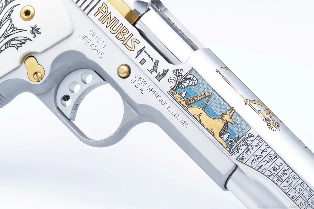 S&W 1911 E-series Gods of Egypt Anubis Special Edition .45 acp #11 of 200-img-6