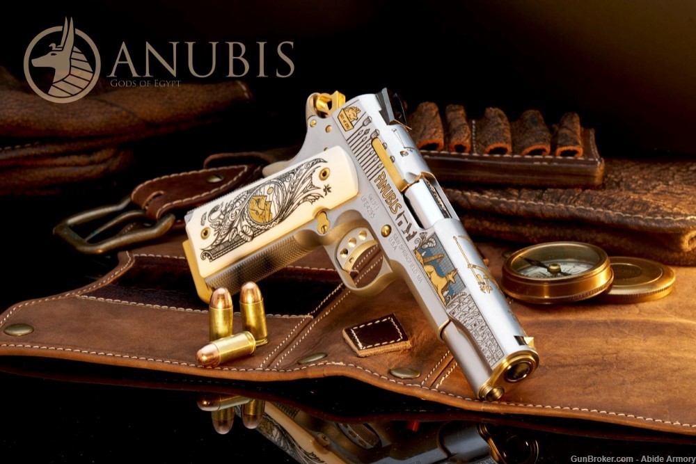 S&W 1911 E-series Gods of Egypt Anubis Special Edition .45 acp #11 of 200-img-1