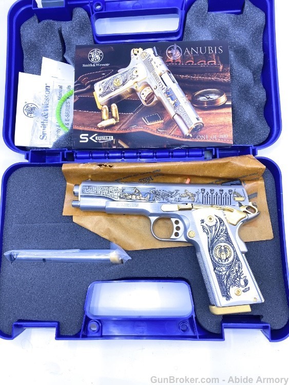 S&W 1911 E-series Gods of Egypt Anubis Special Edition .45 acp #11 of 200-img-11