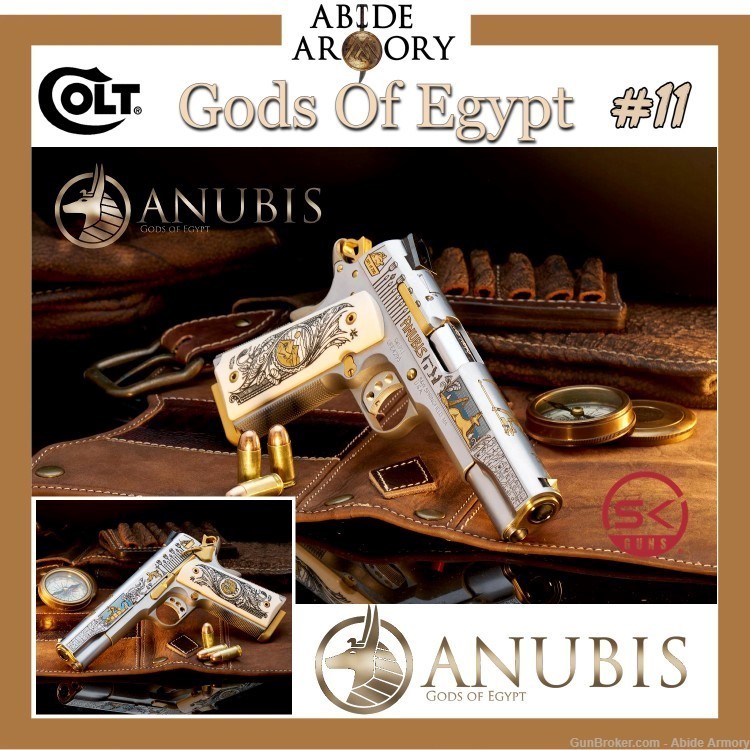 S&W 1911 E-series Gods of Egypt Anubis Special Edition .45 acp #11 of 200-img-0