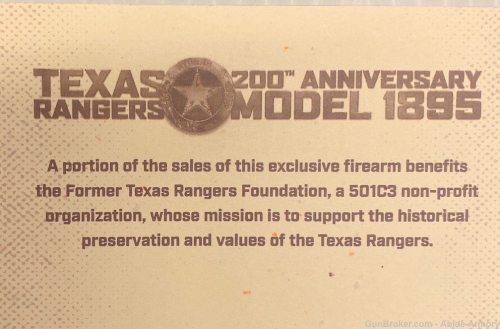 Texas Rangers 200th Anniversary Set Winchester Colt Matching Set #18 RARE!-img-22