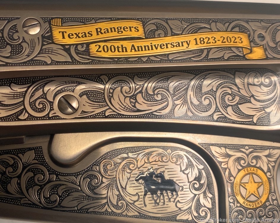 Texas Rangers 200th Anniversary Set Winchester Colt Matching Set #18 RARE!-img-18