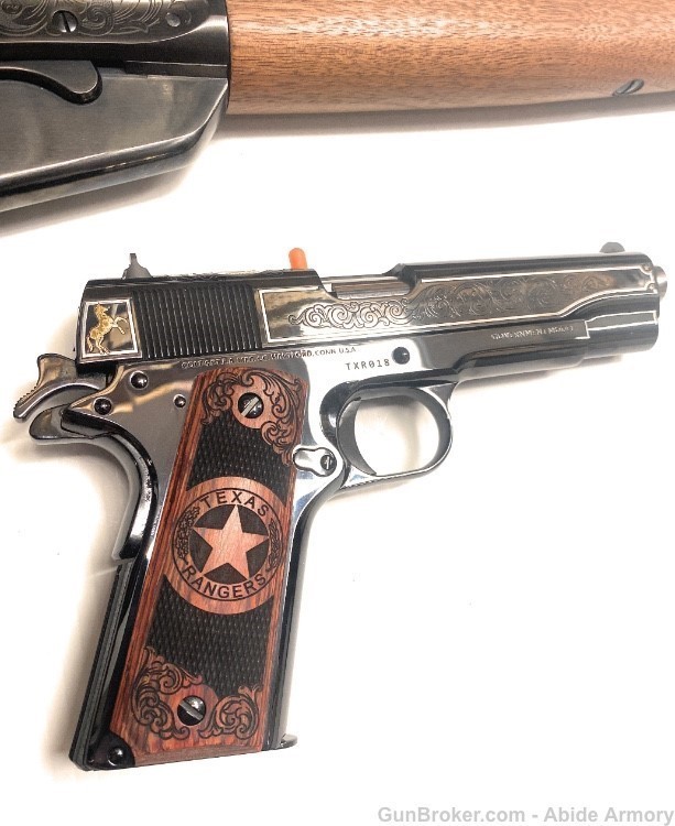 Texas Rangers 200th Anniversary Set Winchester Colt Matching Set #18 RARE!-img-6
