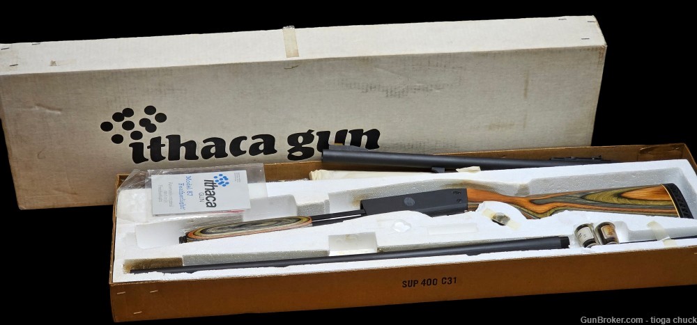 Ithaca 87 Ducks Unlimited Combo 12 Gauge (Unfired in Box) 20"/26"-img-0