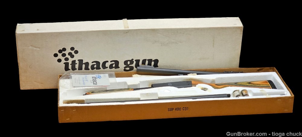 Ithaca 87 Ducks Unlimited Combo 12 Gauge (Unfired in Box) 20"/26"-img-2