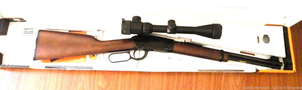 HENRY Youth .22  S/L/LR Rifle W/ 3-9x40 Scope -img-0