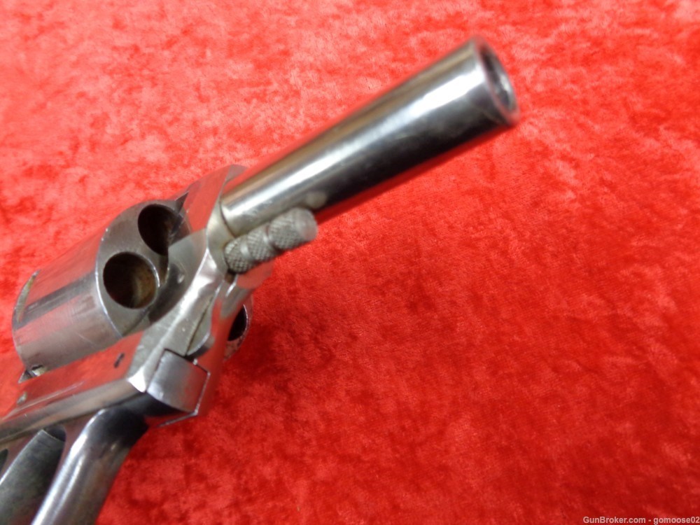 Iver Johnson US Revolver Co 38 S&W Double Action Revolver Nickel C&R TRADE-img-10