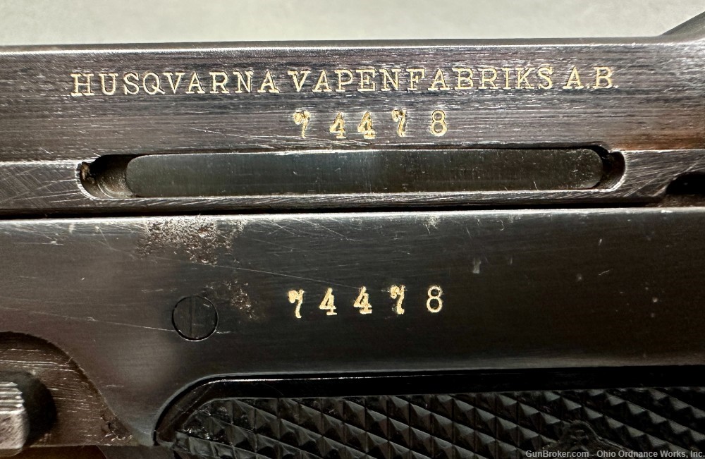 Swedish made Husqvarna Lahti M40 Pistol-img-12