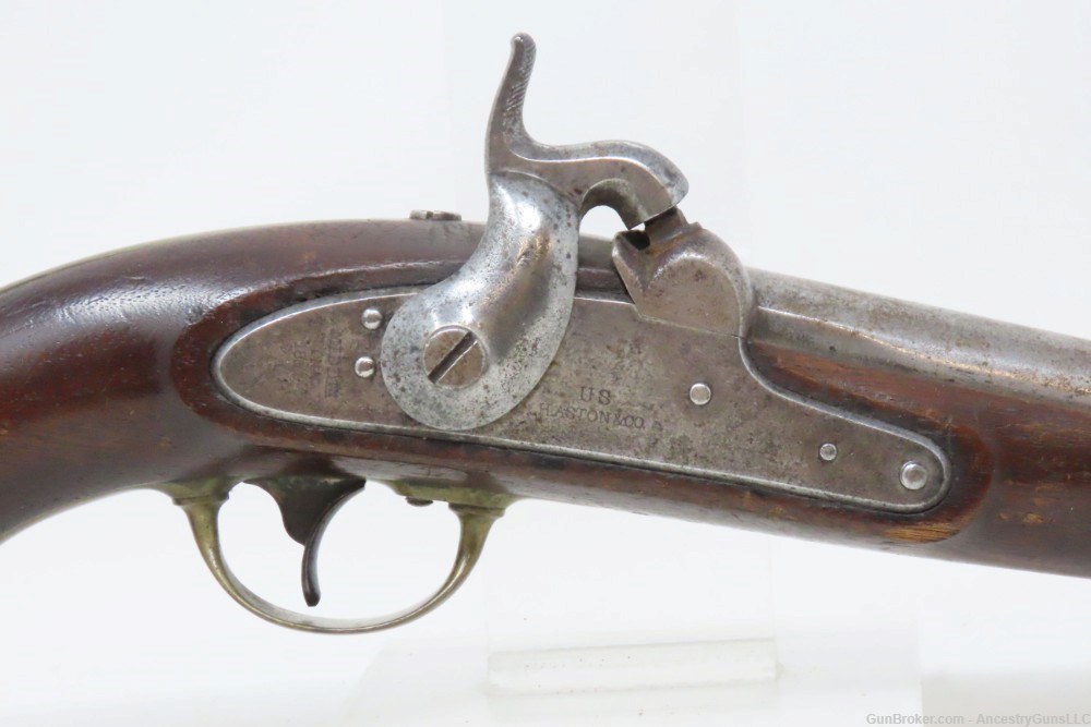 Antique HENRY ASTON & Co. U.S. Contract M1842 .54 Smoothbore Pistol DRAGOON-img-3