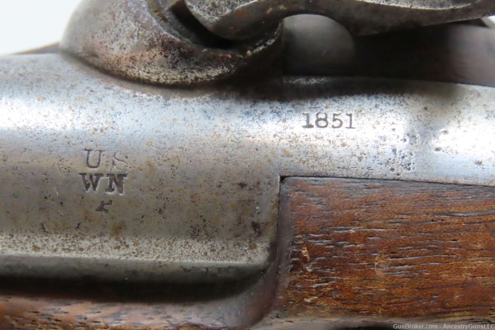 Antique HENRY ASTON & Co. U.S. Contract M1842 .54 Smoothbore Pistol DRAGOON-img-10
