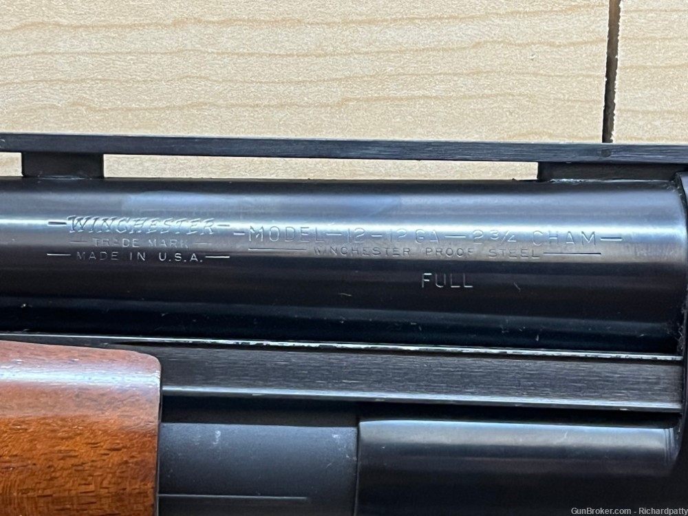 Winchester - Model 12 - with Adjustable Cutts Comp. Tube - 12 ga-img-5