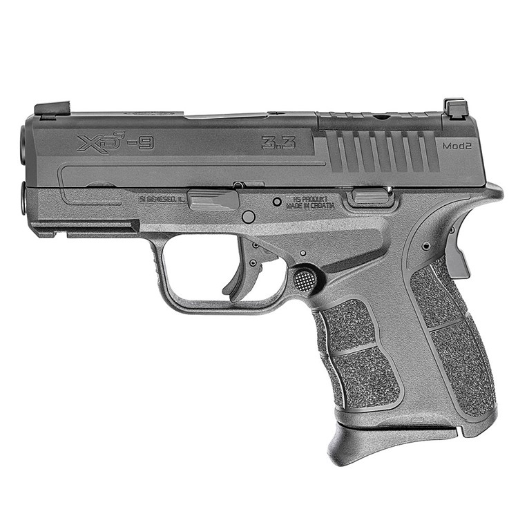SPRINGFIELD ARMORY XD-S Mod.2 OSP 9mm 3.3in 7rd/9rd Black Pistol-img-2
