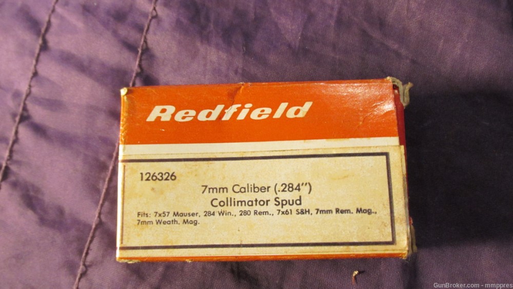 Redfield Collimator Spud 7mm (.284)-img-0