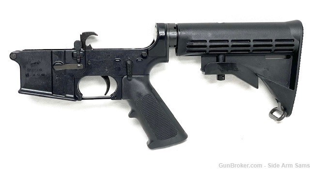 NEW & UNFIRED Colt AR-15 Factory SBR Complete Lower Receiver - Free Ship!-img-0
