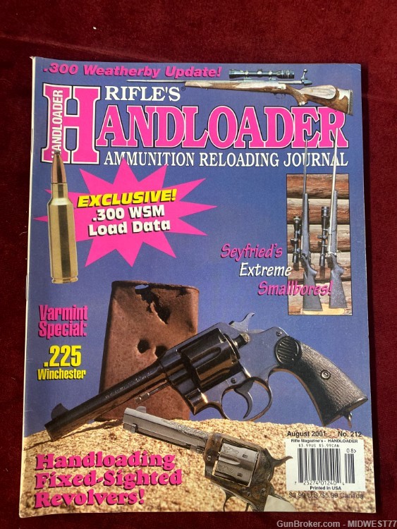HANDLOADER The Journal of Ammunition Reloading MISC 1997-2001 ISSUES -img-8