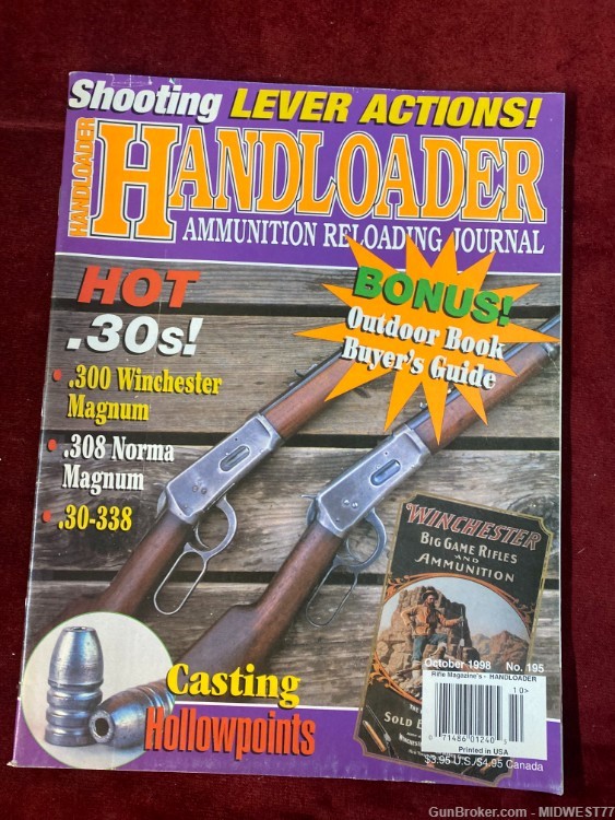 HANDLOADER The Journal of Ammunition Reloading MISC 1997-2001 ISSUES -img-5