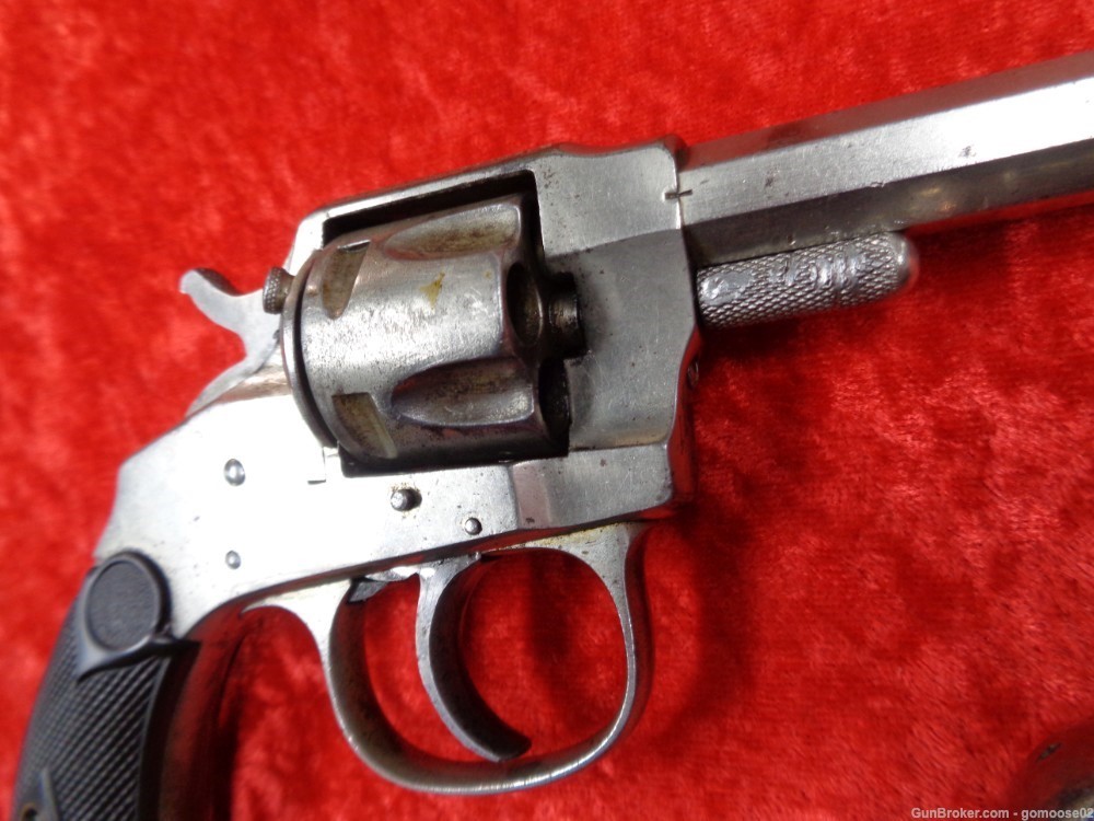 3 Revolver LOT Forehand Chicago Arms Hopkins Allen 32 S&W Nickel Top Break -img-11