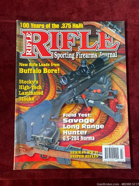 RIFLE The Sporting Firearms Journal MISC 2012 ISSUES-img-2