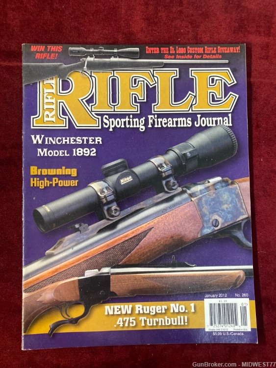 RIFLE The Sporting Firearms Journal MISC 2012 ISSUES-img-1