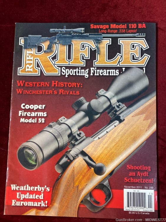 RIFLE The Sporting Firearms Journal MISC 2010-2011 ISSUES-img-11