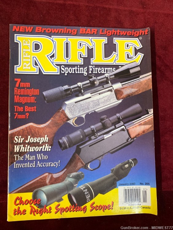 RIFLE The Sporting Firearms Journal MISC 2003-2007 ISSUES-img-1