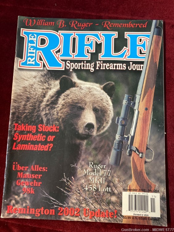 RIFLE The Sporting Firearms Journal MISC 1998-2002 ISSUES-img-10