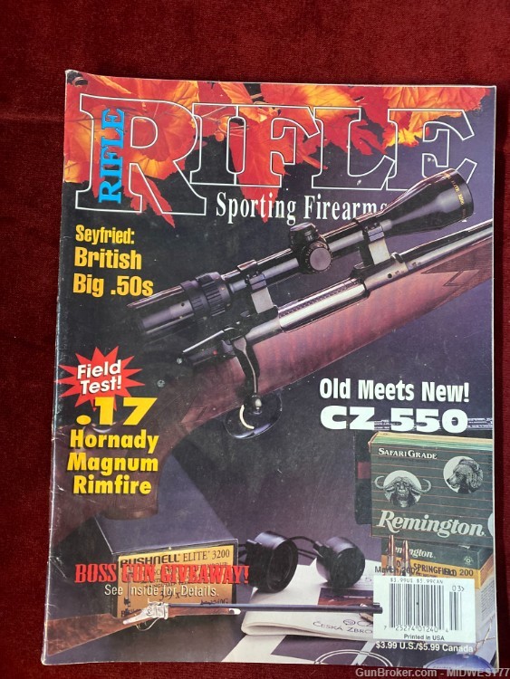 RIFLE The Sporting Firearms Journal MISC 1998-2002 ISSUES-img-7