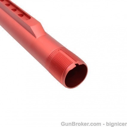 AR15 Mil-Spec Buffer Tube Red-img-2
