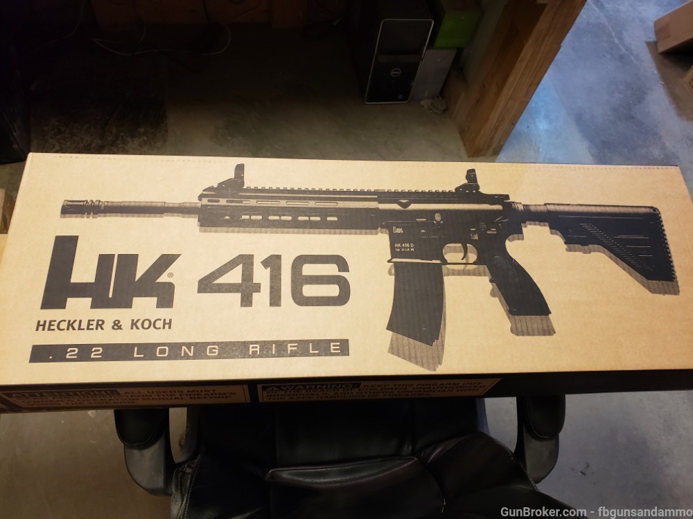 NEW! Heckler & Koch HK416 RIFLE .22 LR 16" AR22 22 22LR AR 81000402 15-img-1