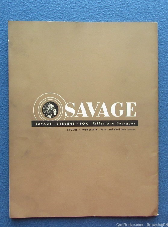Vintage 1951 Savage Stevens Fox Parts List + Prices-img-3
