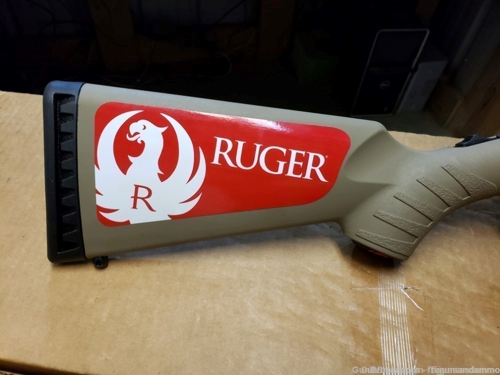NEW! RUGER AMERICAN RANCH 5.56 .223 16" THREADED TB FDE TAN 16 223 556 NATO-img-3