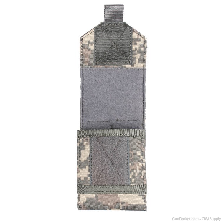 DOUBLE PISTOL MAG POUCH GLOCK 17 19 CAMO MOLLE-img-2