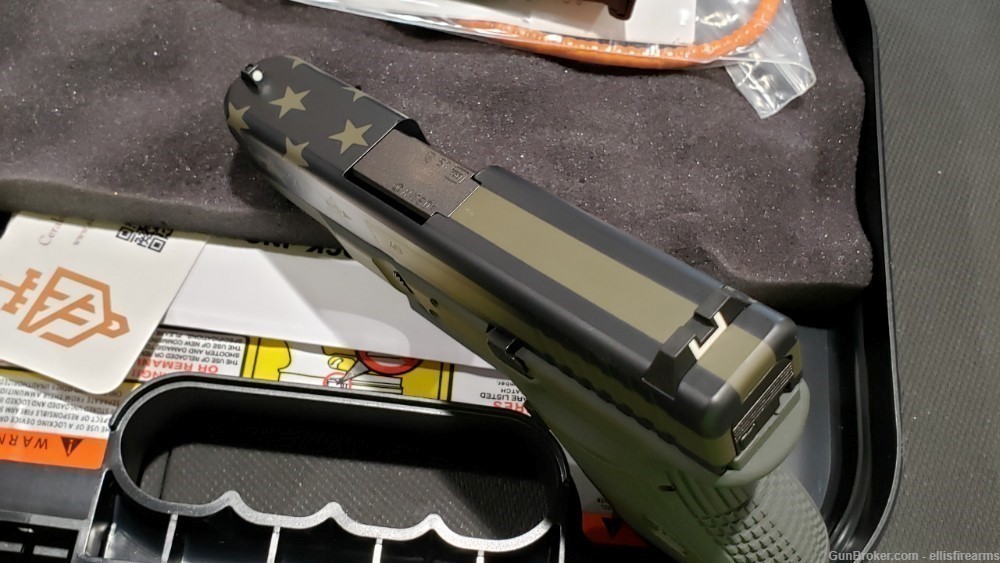 Glock 27 gen3 Green/Gray Flag Cerakote 3.43" 40s&w 2-9rd mags CA legal-img-7