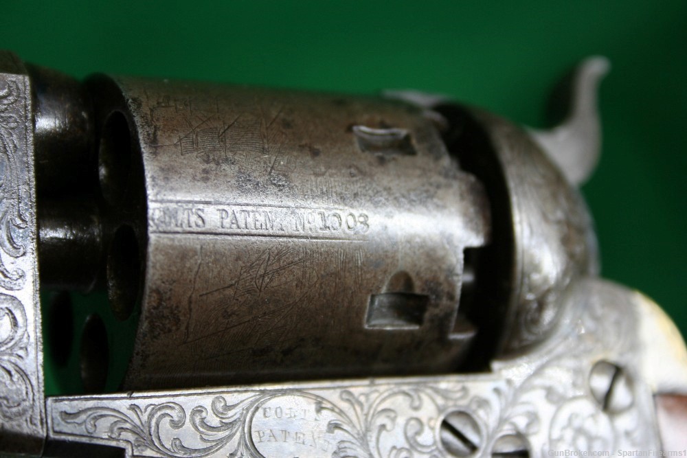 COLT 1851 NAVY FACTORY ENGRAVED MADE 1865!-img-21
