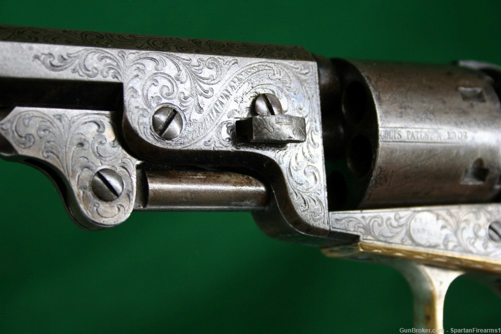 COLT 1851 NAVY FACTORY ENGRAVED MADE 1865!-img-14