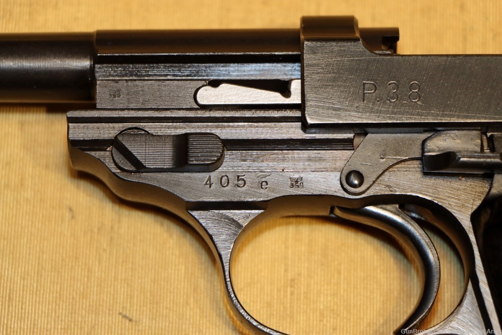 Fine & Matching WWII German Walther P.38 Rig ac44 c. 1944-img-82