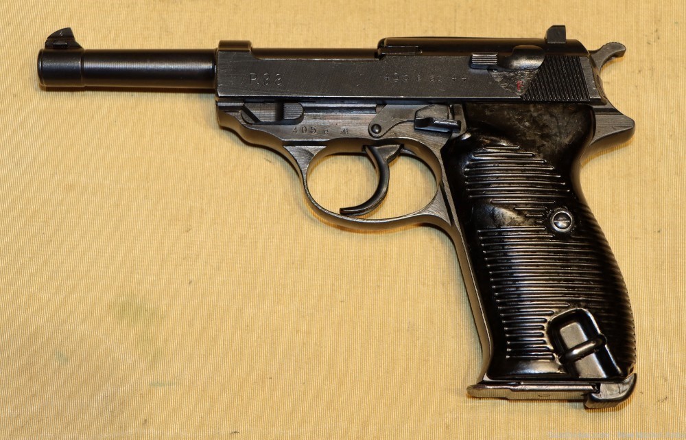 Fine & Matching WWII German Walther P.38 Rig ac44 c. 1944-img-2