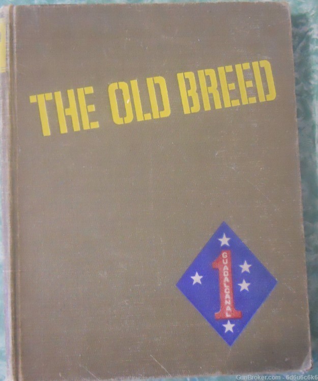 U.S. MARINES - The Old Breed - first edition 1949-img-0