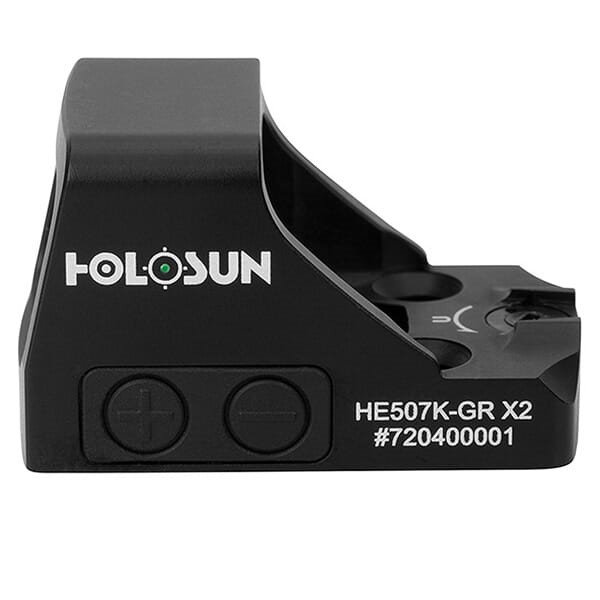 Holosun HE507K-GR-X2 Compact Multi-Reticle Green Circle Dot Open Sight-img-4