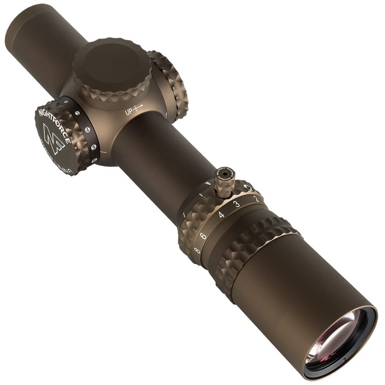 Nightforce ATACR 1-8X24mm F1 .1 MRAD PTL FC-DMX Dark Earth Riflescope C672-img-0