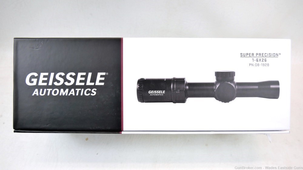 GEISSELE SUPER PRECISION SCOPE 1-6X26 DMRR-1 RETICLE FREE SHIPPING 08-192B-img-0