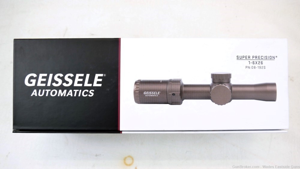 GEISSELE SUPER PRECISION SCOPE DDC 1-6X26 DMRR-1 RETICLE FREE SHIPPING-img-0