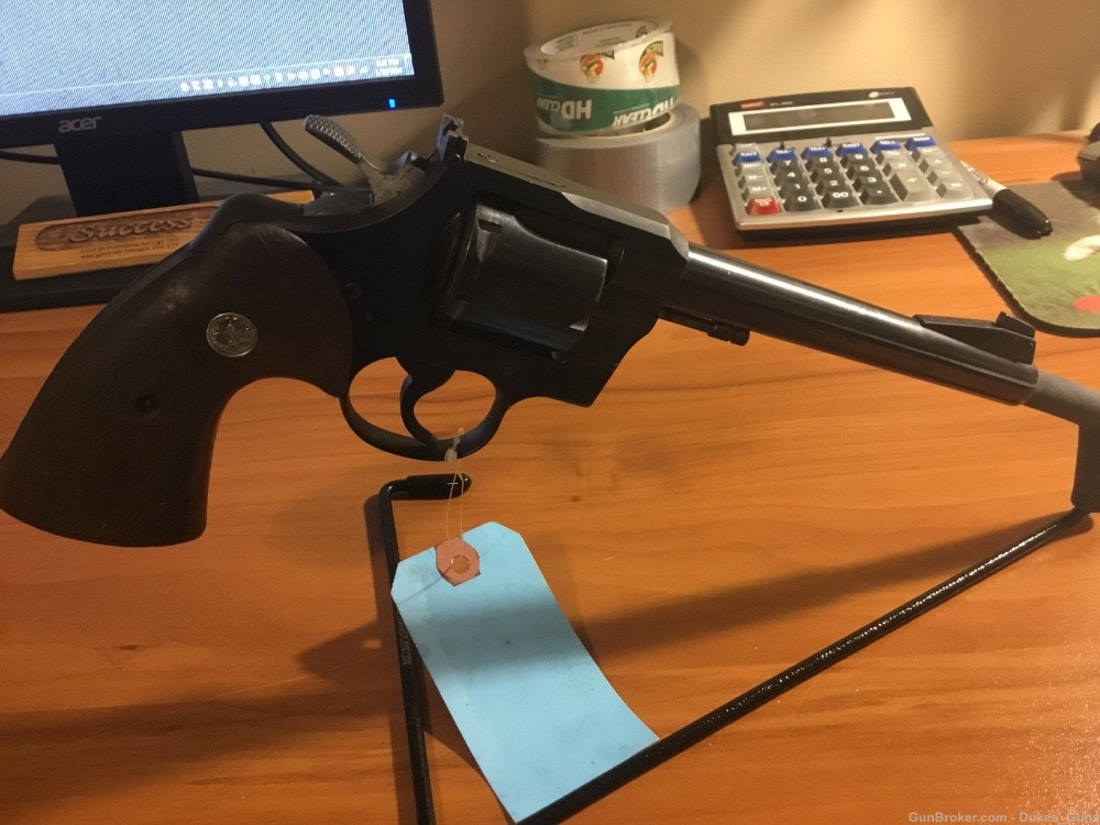 Colt Officers Model Match, .22LR 1953 1st year of issue-img-1