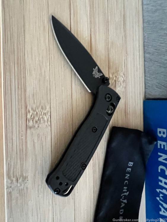 Benchmade Mini Bugout AXIS Lock Knife Black CF-Elite (2.8" Black) 533BK-2-img-1
