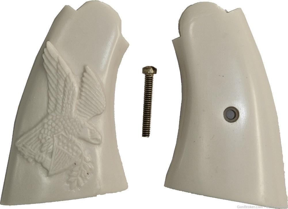 Smith & Wesson N Frame Ivory-Like Grips, American Eagle-img-0