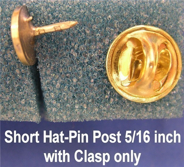 Federal FC 45 COLT Brass  Hat Pin Tie Tac Bullet Ammo-img-2