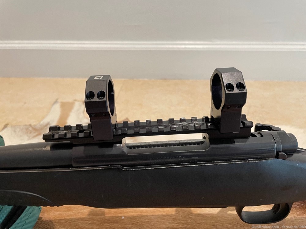 Winchester model 70 270WSM, sling, picatinny rail, steiner 30mm rings -img-15