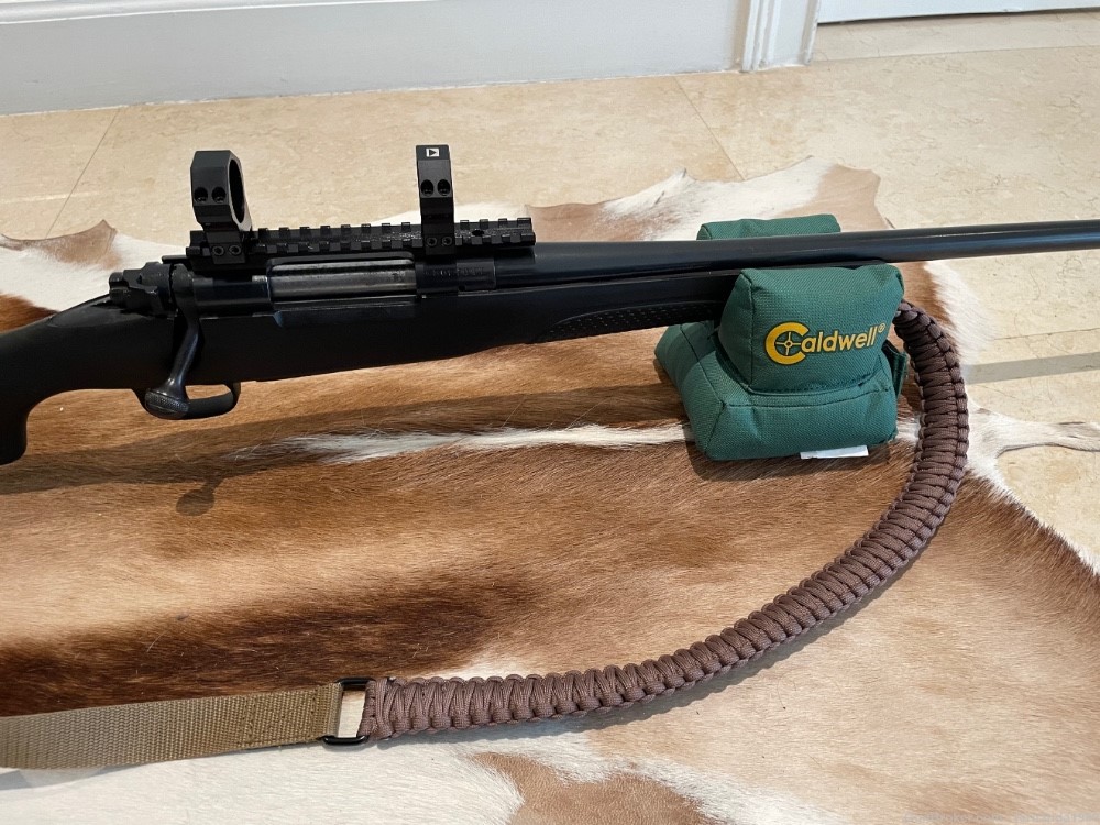 Winchester model 70 270WSM, sling, picatinny rail, steiner 30mm rings -img-11