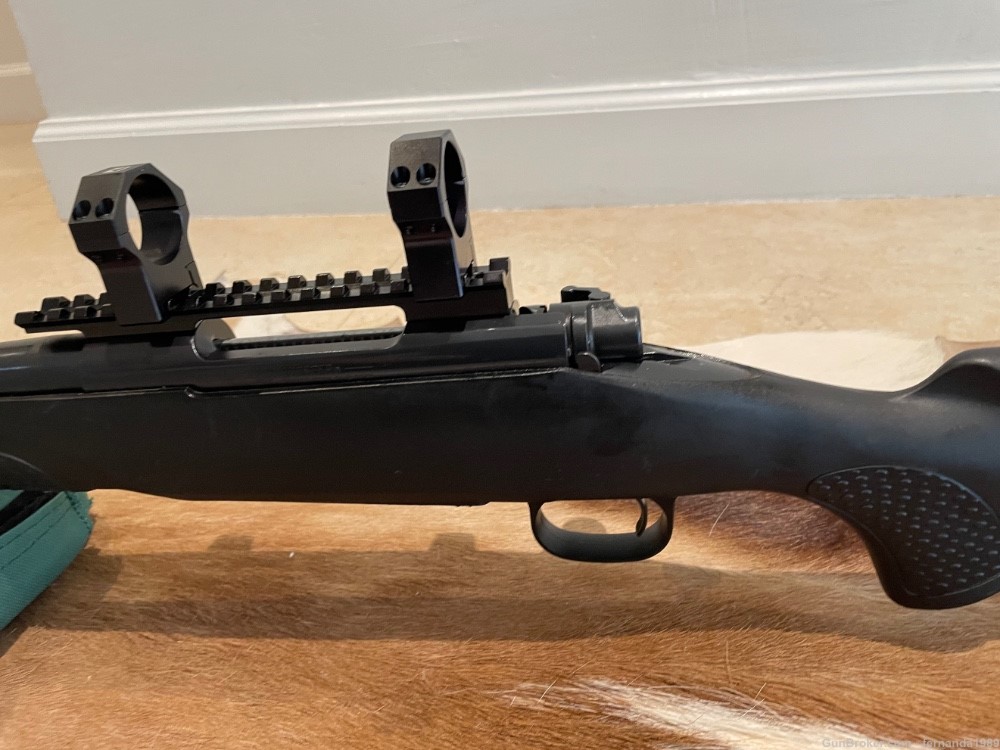Winchester model 70 270WSM, sling, picatinny rail, steiner 30mm rings -img-22